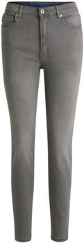HUGO Skinny-Fit Jeans aus dunkelgrauem Stretch-Denim - Style Malu_B 50515961 Dunkelgrau /