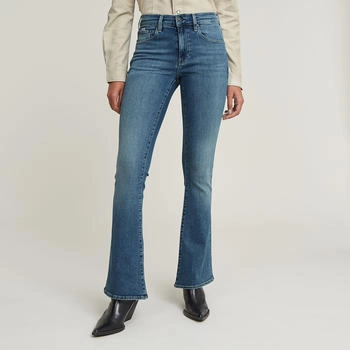 G-Star 3301 Flare Jeans (D2129) faded icy blue