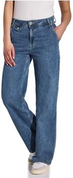 Street One Wide Leg Jeans blau