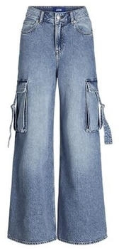 JJXX JXTOKYO Wide Cargo MW Jeans DNM light blue denim
