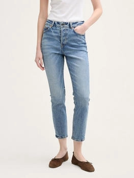 Tom Tailor Denim Denim 8-Jeans im Used-Look blau mid stone blue