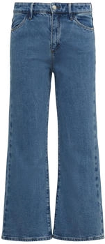 s.Oliver Selina Crop-Jeans Slim Fit High Rise Flared Leg Nieten-Details blau schwarz 2171052 56Z4