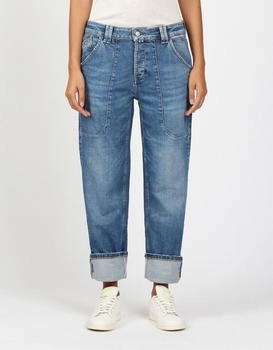 Gang Straight-Jeans 94THELMA WORKER Taschen und Workerdetails