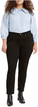 Levi's Klassische gerade Jeans schwarz 39250-0122