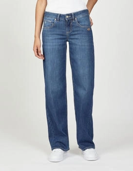 Gang Straight-Jeans 94RIVER zusätzliche Gesäßtasche slow indigo