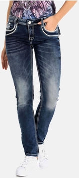 Cipo & Baxx Damen Jeans blau schwarz 23379765