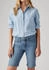 Levi's Shaping Jeans-Bermudas Five-Pocket hellblau