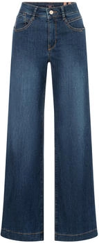 MAC RICH PALAZZO Leichter Jeansblau