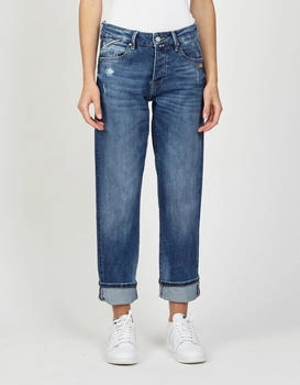 Gang comfort straight fit blau schwarz