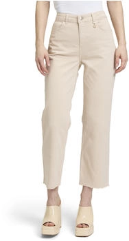 Cartoon Ankle-Jeans 'Cartoon Basic-Hose offenem Saum' oat milk