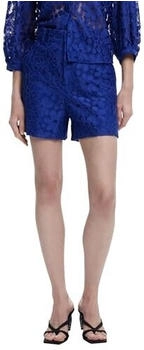 Desigual Short lace Jeans blau schwarz