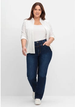 Sheego Jeans Shaping-Einsatz dark blue
