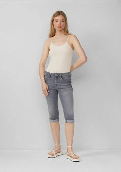 s.Oliver Capri-Jeans Catie Slim Fit Mid Rise grau 2166907.93Z7.