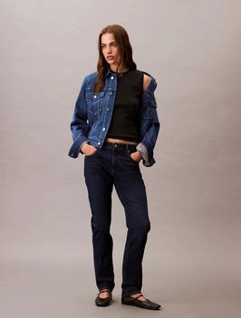Calvin Klein Skinny-fit-Jeans Mid Rise Slim Gürtelschlaufen