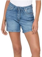 ONLY Jeansshorts ONLGianna (1-tlg) Plain/ohne Details blau XS