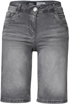 Cecil Shorts Scarlett mid grey used wash