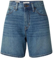 Levi's A931100170, Levi's Damen Jeansshorts mit Leinen HIGH BAGGY SHORT 30 braun