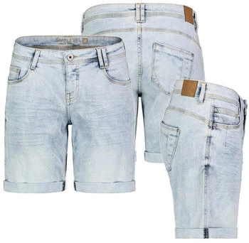 Sublevel Jeans Shorts Bermuda Hellblau