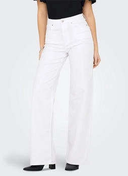 Only Jeans ONLMADISON BLUSH HW WIDE DNM CRO NOOS wei&szlig;