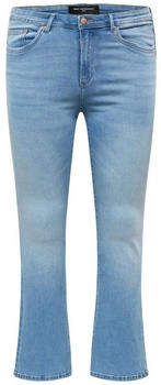 Only Carsally HW SK Flared DNM BJ759 light blue denim