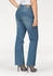 Arizona Jeans Gerade Jeans Curve-Collection rinsed blue used