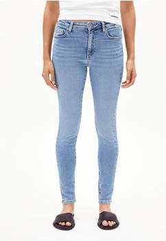 armedangels TILLAA Skinny Jeans blau taubengrau