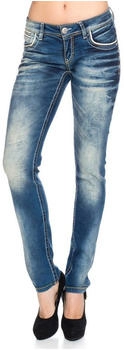 Cipo & Baxx Jeans BJW256 blau schwarz