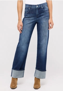 Angels Jeans Straight-Jeans LARA TU umgeschlagenem Bein
