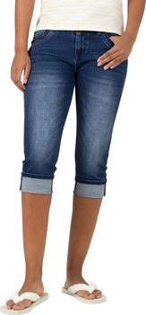Timezone Jeans-Caprihose 'Tali' dunkelblau