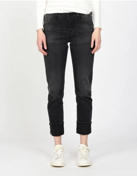 Gang Boyfriend-Jeans 94NICA WORKER schwarz worn