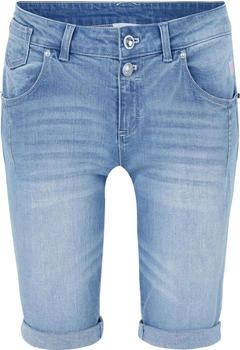 Cartoon Jeans-Shorts Stickerei