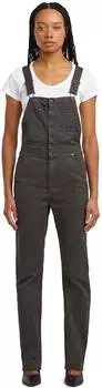 G-Star Slim Latzhose Grau raw denim pressed (D26920-C106-B575)