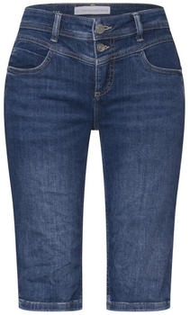 Street One Bermudas 'Jane' blau 79% Baumwolle 15% Polyester 4% Elastomultiester 2% Elasthan