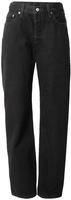 Levis A1959 0035, Levis Straight Jeans 501 90s in Rinsed Blacktop