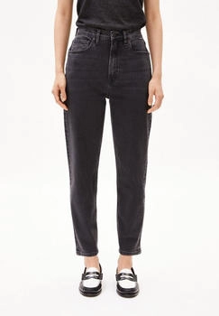 armedangels MAIRAA - Frauen Mom Fit Jeans - braun / ebony (30007107-2122)