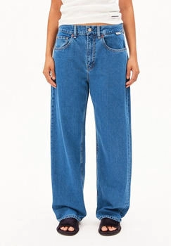 armedangels HAAYI BAGGY JEAN - Frauen Baggy Fit Jeans - blau / daydream (30004593-2299)