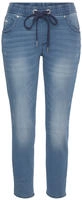 KangaROOS Jogg Pants "7/8 JOGG-DENIM" weites Bein, mit Used-Waschung, hohe...