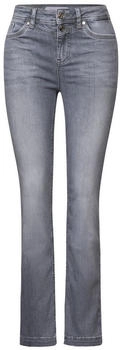 Street One Bootcut-Jeans light steel grey washed