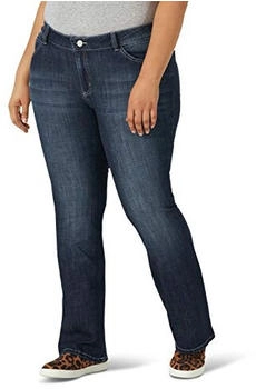 Wrangler Mid Rise Straight Jeans mittlere Wäsche W18 L32