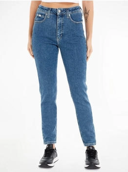Calvin Klein Jeans Hose High Rise Skinny Fit blau