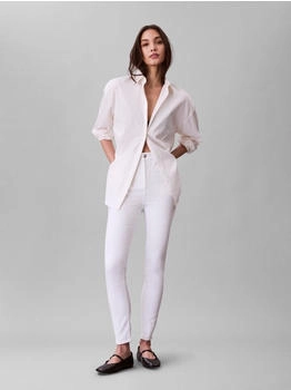 Calvin Klein Skinny-fit-Jeans HGH RS SKNNY ANKL JN chalk white