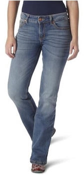 Wrangler Retro Mid Rise Boot Cut Jeans mittlere wäsche