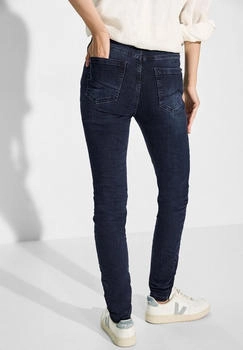 Cecil Jeans 'Vicky' blue black used wash