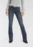 Arizona Jeans Bootcut-Jeans ausgestellte Beinform dark blue schwarz