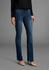 Arizona Jeans Bootcut-Jeans ausgestellte Beinform dark blue schwarz