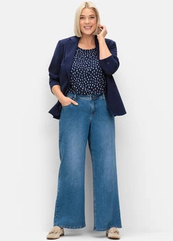 Sheego Jeans Curvy-Schnitt VERENA blau denim
