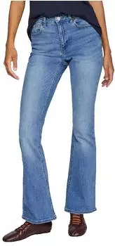 Vila Betty Schlagjeans in Hellblau mit mittelhohem Bund (14105100)