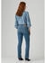 Levi's 725 High Rise Bootcut med indigo worn in
