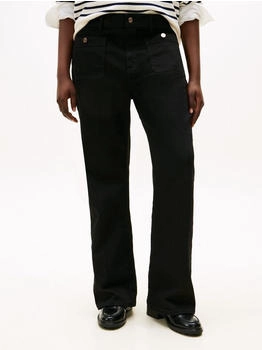 Tommy Hilfiger Curve Bootcut-Jeans CRV DNM BLACK BOOTCUT HW