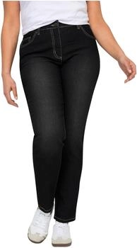 Angel of Style Röhrenjeans Emma Slim Fit Stretchkomfort 5-Pocket schwarz